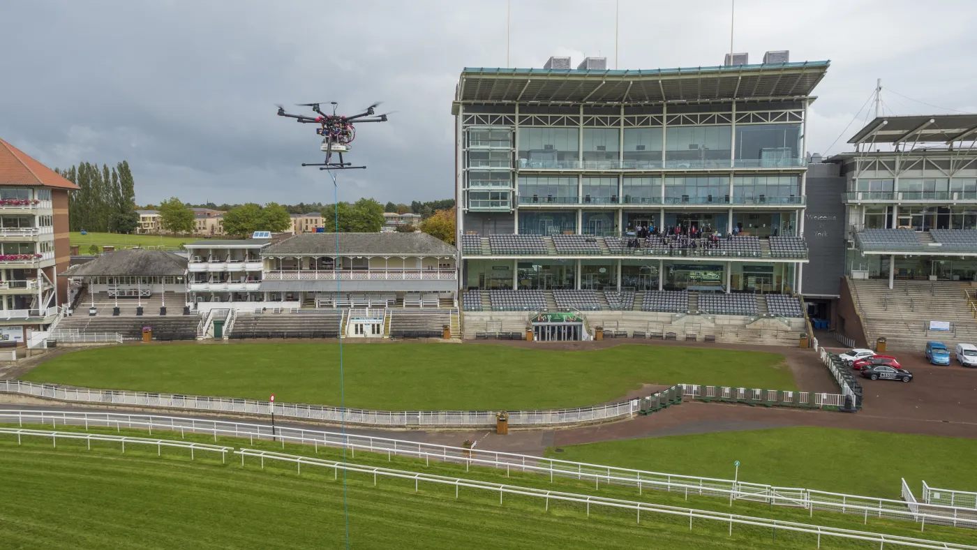 UVUE operator-led tethered drone project